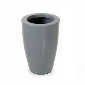 Vaso Cone Liso Vasap 45cm Cinza (MP)
