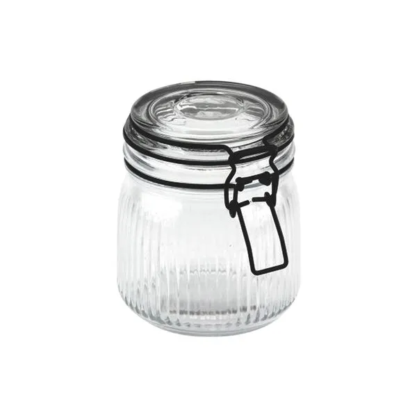 Pote Hermético Riviera Redondo Vidro 600ml 236502 - Almix