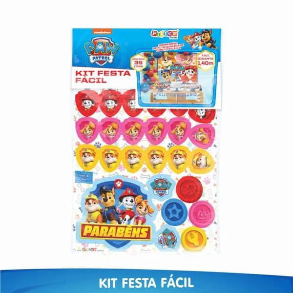 Kit Festa Fácil Patrulha Canina KIT FESTA FACIL PATRULHA CANINA