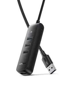 Hub Ugreen USB 3.0 4 portas USB CM416 Cinza