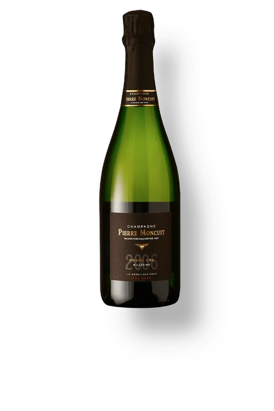 Pierre Moncuit Champagne Blanc de Blancs Grand Cru Cuvée Millesimée Brut Non Dosé