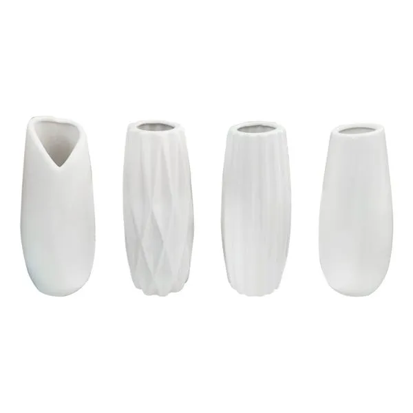 Vaso Decorativo Sortido Cerâmica 4,8x6,5x18,5cm LM3772 - honeyhome