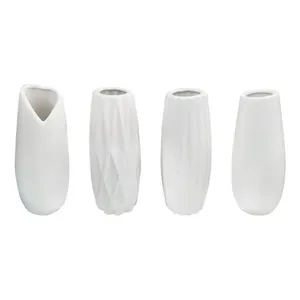 Vaso Decorativo Sortido Cerâmica 4,8x6,5x18,5cm LM3772 - honeyhome