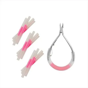 Mola para Alicate em Silicone para Manicure e Pedicure Leve Flexível e Antialérgica Negabella Mola para Alicate em Silicone para Manicure Flexível Resistente ao Desgaste Negabella