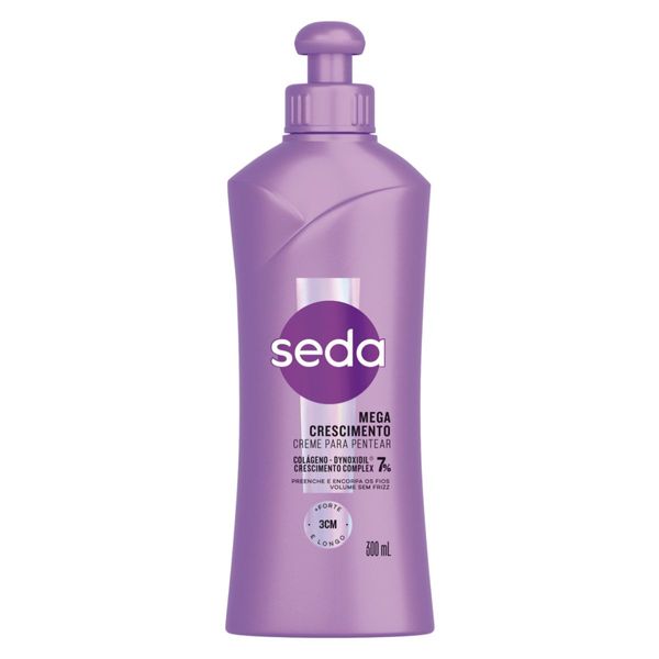 Creme Para Pentear Seda Mega Crescimento 300ml