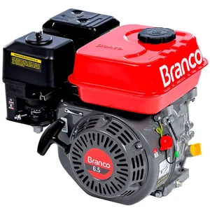Motor Branco Estacionário À Gasolina 4 Tempos 6,5CV Partida Manual B4T-6.5 (MP)