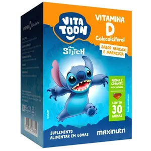 Vitamina D3 Kids Vitatton Stitch 30 gomas - Maxinutri