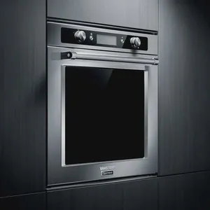 Forno de embutir elétrico Brastemp Gourmand 73 litros inox com função convecção e meat control - BOC60BR