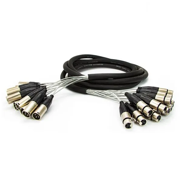 Multicabos com Conectores XLR 12 Vias Amphenol 1 metro
