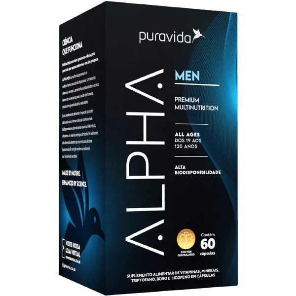 Alpha Men Puravida 60caps