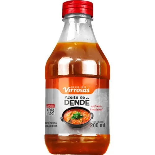 Azeite de Dendê Virrosas 200ml