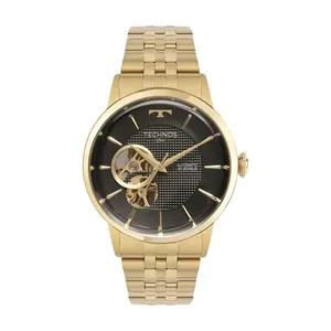 Relógio Technos Automatico Masculino Open Heart Dourado - G3265AU/1P G3265AU/1P