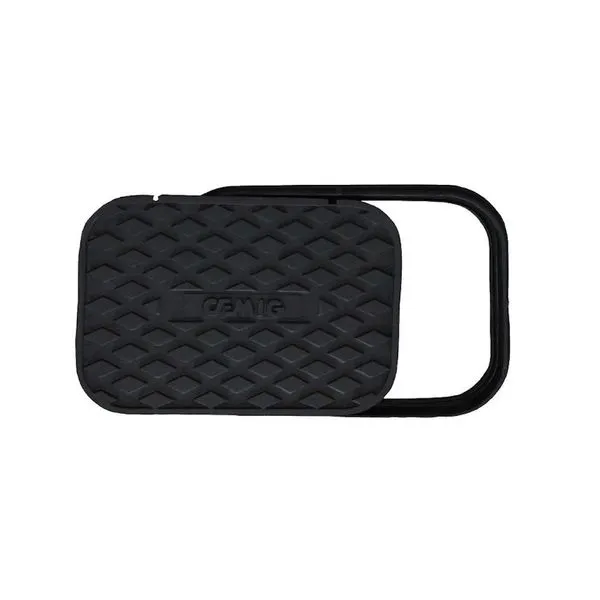 Tampa Tampão de Chão T27 Simples Ferro Fundido Fechamento Estanque 43x55CM Preto Fundição São Cristóvão Tampa Tampão de Chão T27 Simples Ferro Fundido Estanque Preto