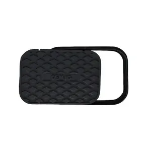 Tampa Tampão de Chão T27 Simples Ferro Fundido Fechamento Estanque 43x55CM Preto Fundição São Cristóvão Tampa Tampão de Chão T27 Simples Ferro Fundido Estanque Preto