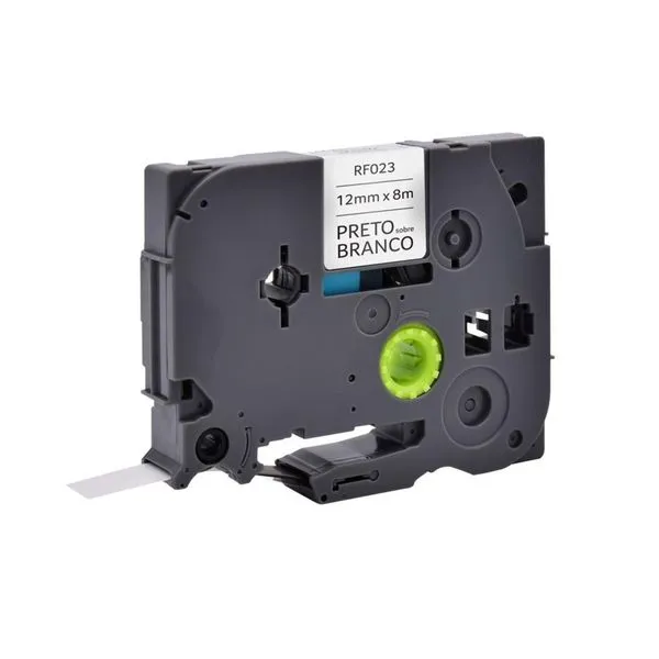 Fita Multilaser para Rotulador TZE-231 12mm Laminada RF023 Branca