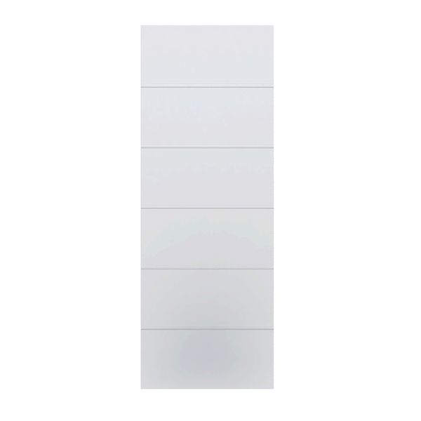 Folha Porta Bella Sólida Mdp Primer Branco 210x82 Vert