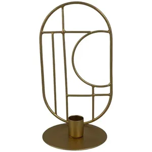 Porta-Velas Noritex Dourado 454-191435