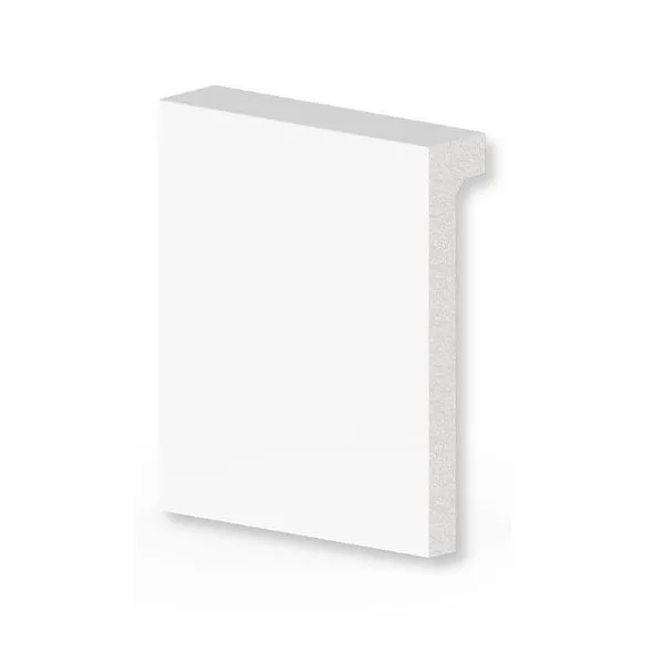 Rodapé Alizar Architech Retrofit 12x240x2,4cm Branco 50712 (MP)