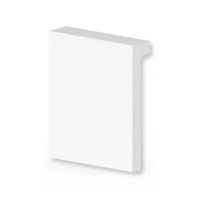 Rodapé Alizar Architech Retrofit 12x240x2,4cm Branco 50712 (MP)