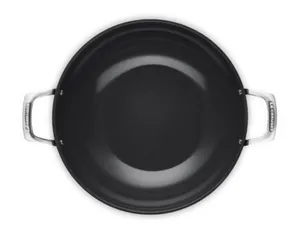 WOK LE CREUSET COM ALÇA NON-STICK CERAMIC ESSENTIAL 32CM 51319320010598