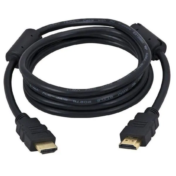 Cabo Hdmi 1.4 4k 3d 1080p Full Hd C/Filtro Tv Lcd Led Plasma