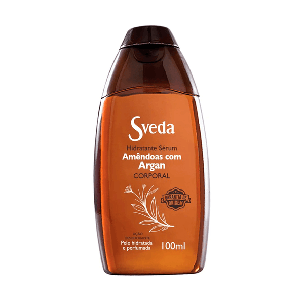 Sérum Hidratante Corporal Sveda Amêndoas com Argan 100ml