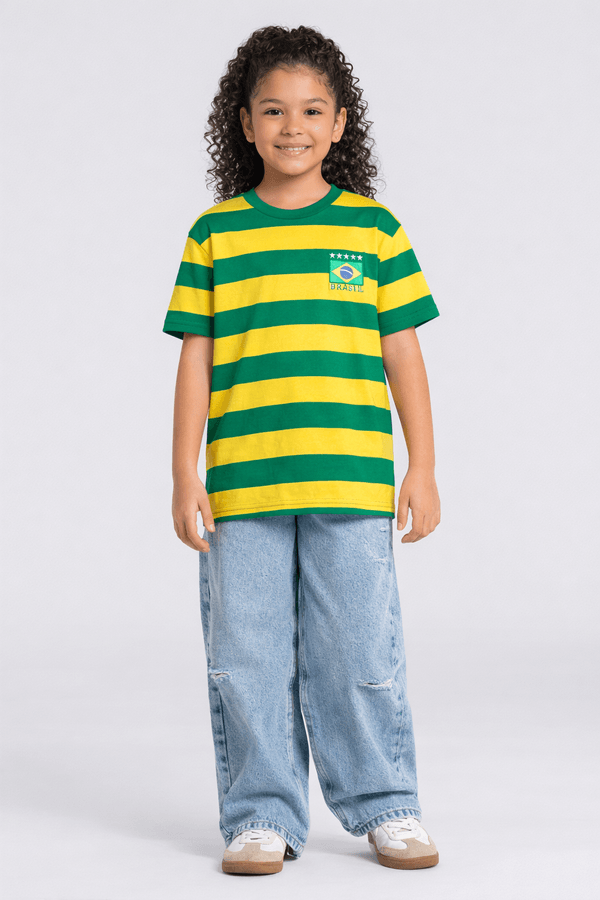 Camiseta infantil unissex copa Brandili -6