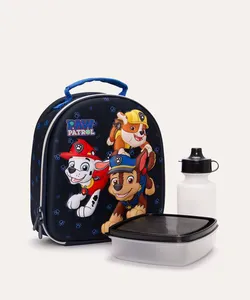 lancheira térmica infantil patrulha canina azul Único