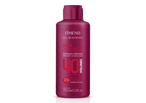 Água Oxigenada 40 Volumes Amend 75ml Intensy