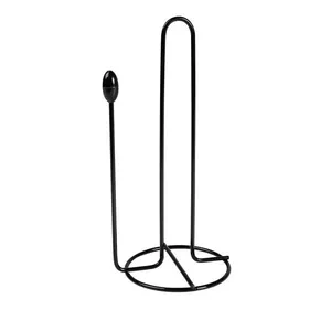 Porta Papel Toalha Pintura Epóxi Preto Utimil Preto