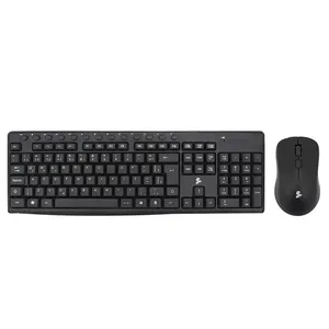 KIT Teclado + Mouse S/ Fio 5+ Office - 015-0079