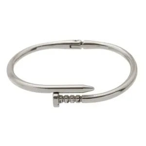 Pulseira Masculina Nail Steel Silver