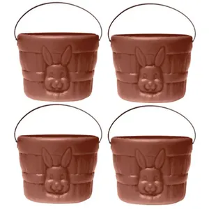 4 Cestas para Colocar Doces Chocolates para Pascoa e Festas Grande