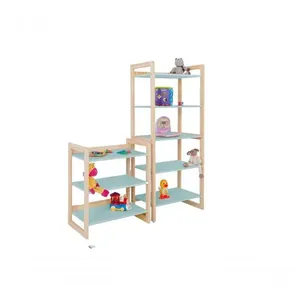 Conjunto Estantes Multiuso Colorê Infantil Menta
