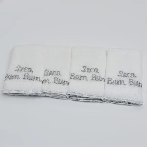 Kit Fralda Seca Bum Bum com 4un - 3168 Branca