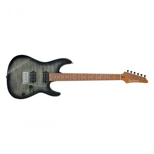 Guitarra Ibanez AZ24S1F-TKS AZ Standard 6 Cordas com Tampo Flamed Maple Transparent Black Sunburst Guitarra Ibanez AZ24S1F-TKS AZ Standard Flamed Maple Transparent Black Sunburst