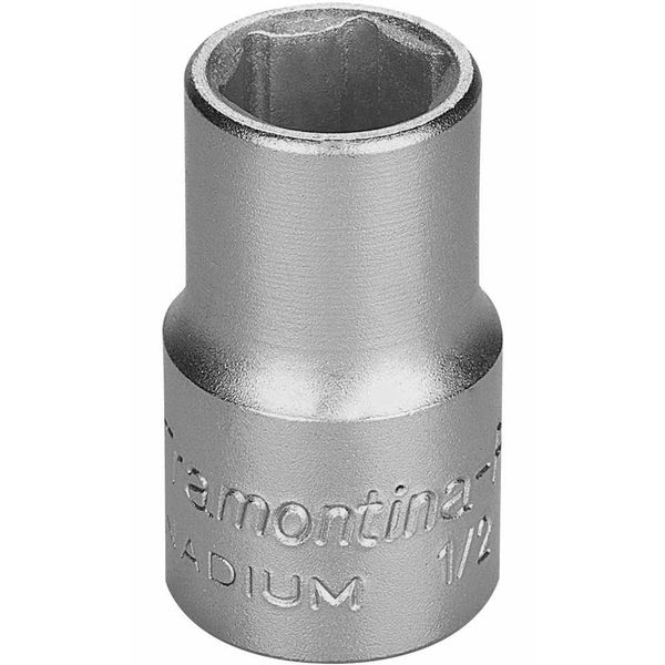 Soquete sextavado 1/2"x1/2" Cromo Vanádio - Tramontina PRO