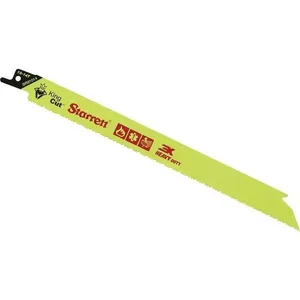 Lâmina para Serra Sabre BR91014-2KC Multicorte 228mm Aço Rápido 19mm 2 Peças Starrett Lâmina para Serra Sabre BR91014-2KC Multicorte 228mm Aço Rápido Starrett