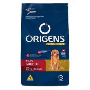 Ração Origens Cães Adultos Carne e Cereais 3kg