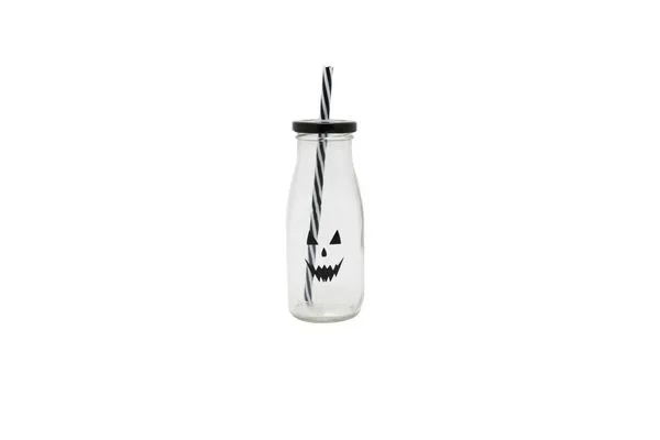 Mini Jarra Halloween Le em Vidro 300ml