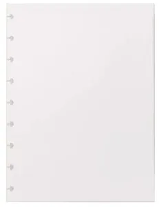 Refil Para Caderno Inteligente Sem Pauta Médio 50 Folhas