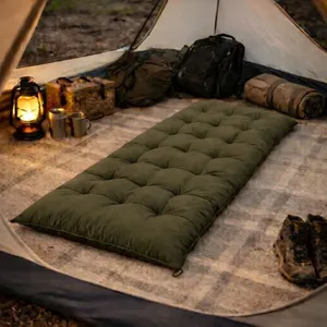Colchonete Futon 1,70x60 Espreguiçadeira Almofada Grande Confortável Multiuso Verde-musgo OEM Colchonete Futon 1,70x60 Espreguiçadeira Multiuso Verde-musgo OEM