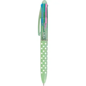 CANETA ESFEROGRAFICA TRIS COLOR MIX POA 1.0MM 4CORE