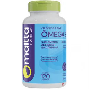 ÔMEGA 3 ULTRA PURIFICADO CONCENTRADO EPA-DHA 1000MG 120 CÁPSULAS SOFTGEL – MALTTA NUTRITION