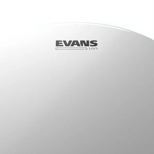 Kit de Peles para Bateria EPP-UV1-R Rock UV1 Monofilme 10mil 4 Tamanhos Branca Evans Kit de Peles EPP-UV1-R Rock UV1 Monofilme 10mil Branca Evans