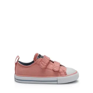 Tênis Converse Chuck Taylor All Star Infantil 2V Salmão Azul Branco CK11030004-18