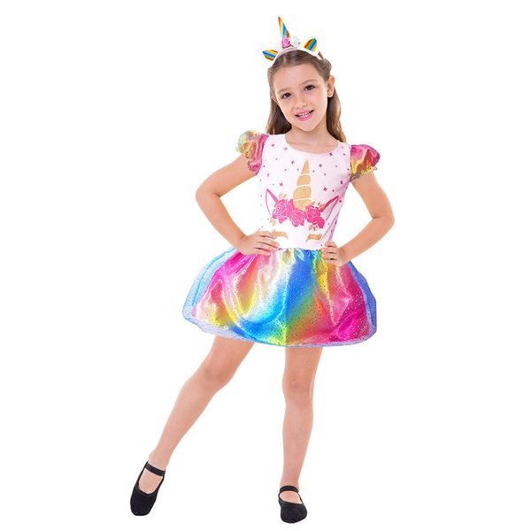 Fantasia Infantil - Unicórnio - Clássica - Regina Festas - P