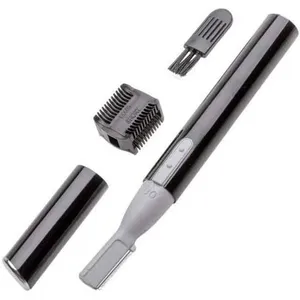 Mini Aparador Elétrico Sobrancelhas Buço Caneta Depiladora Caneta Preta