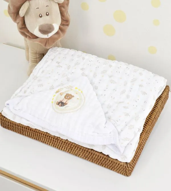 Toalhão de Banho Soft Com Capuz 1,00m x 85cm Bege