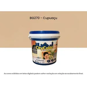 Tinta Acrílica Citycolor Premium Semibrilho Cupuaçu 3,6 Litros 063BG270 (MP)